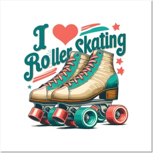 Roller Skating Posters and Art